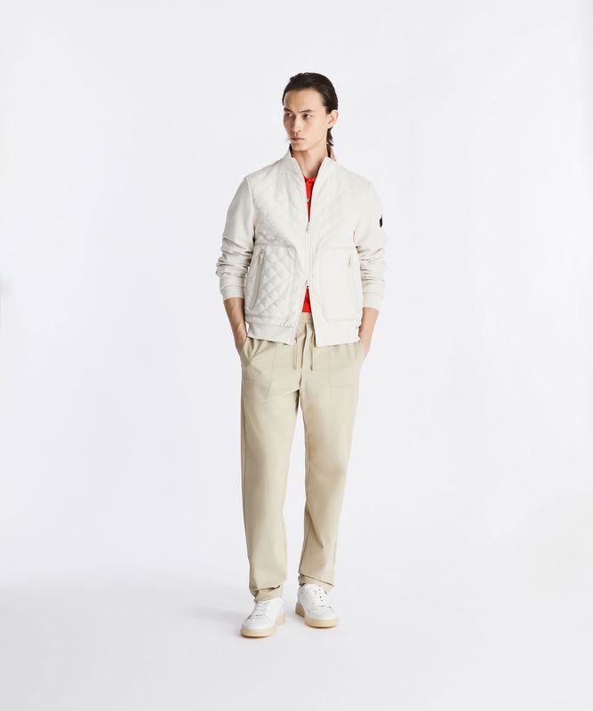 Peuterey Kyarr Bomber jacket with wave quilting
