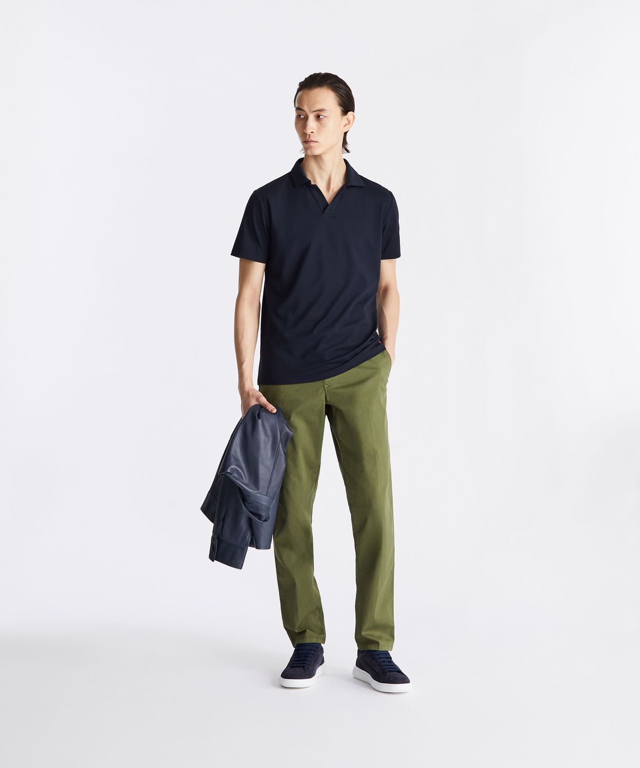 Peuterey New Helgo NEW HELGO Cotton pique knit polo shirt