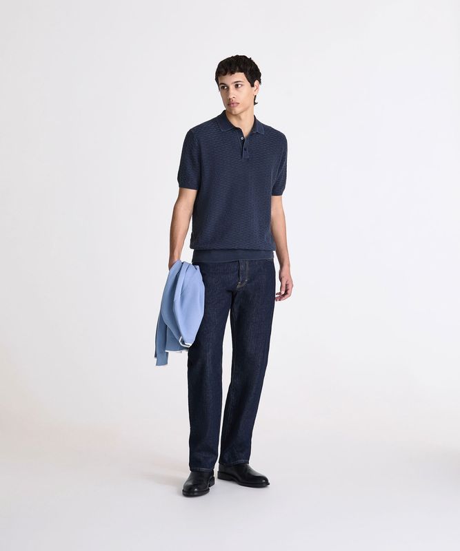 Peuterey Keirin 02 Polo shirt with geometric pattern