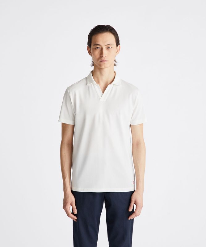 Peuterey New Helgo Cotton pique knit polo shirt