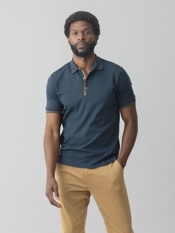 Mos mosh G Harvey Polo Tee blauw