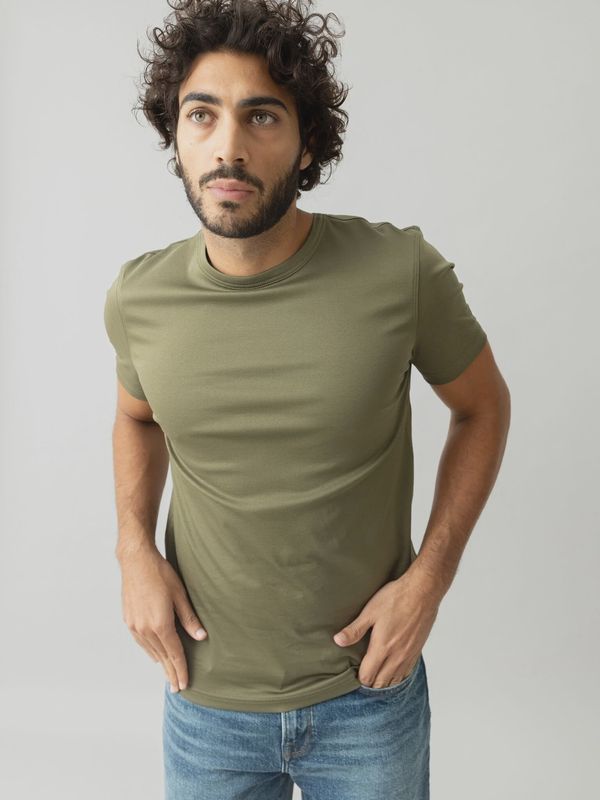 Mos mosh G Perry O-Neck Tee groen