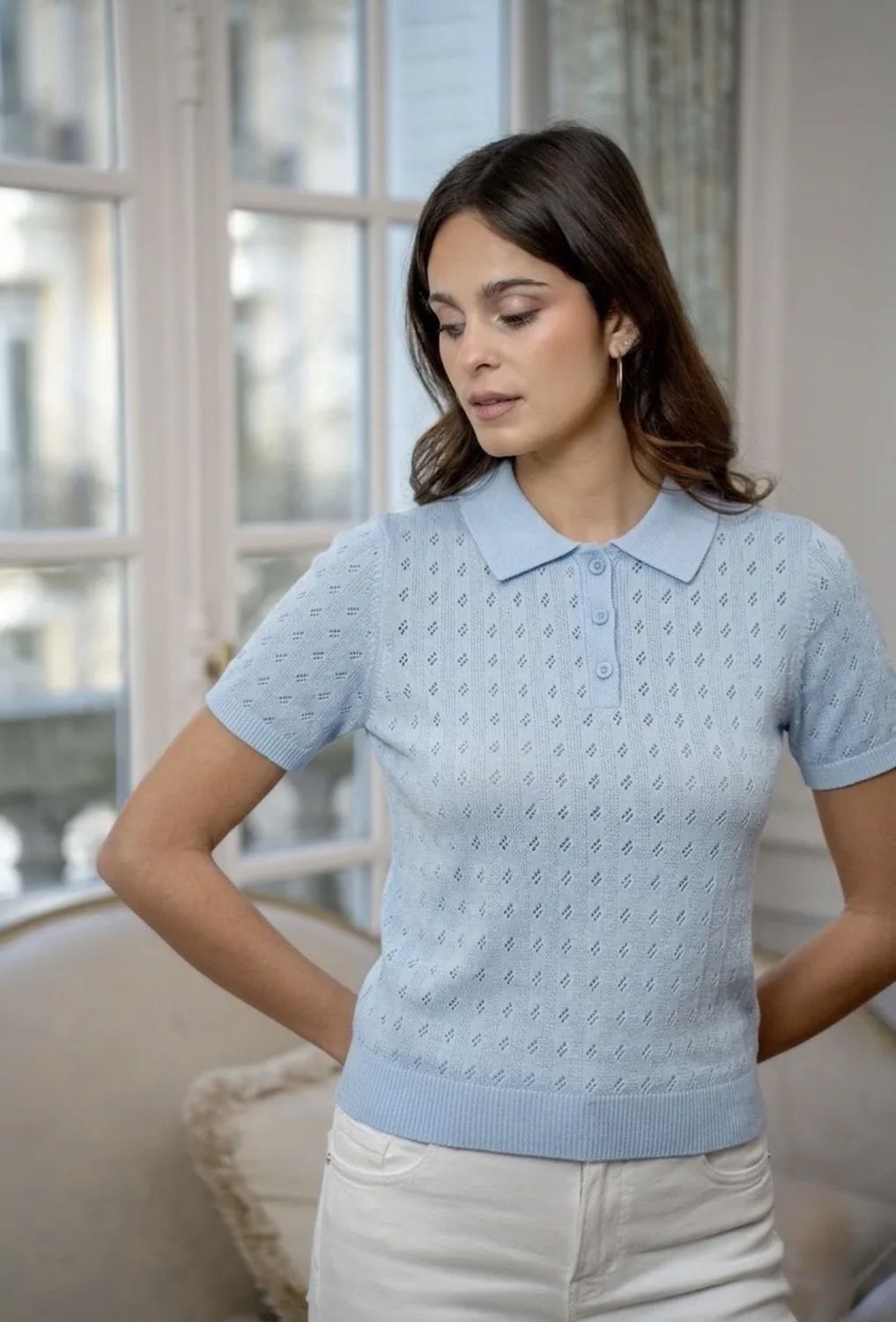 Lovie &amp; co polo blauw