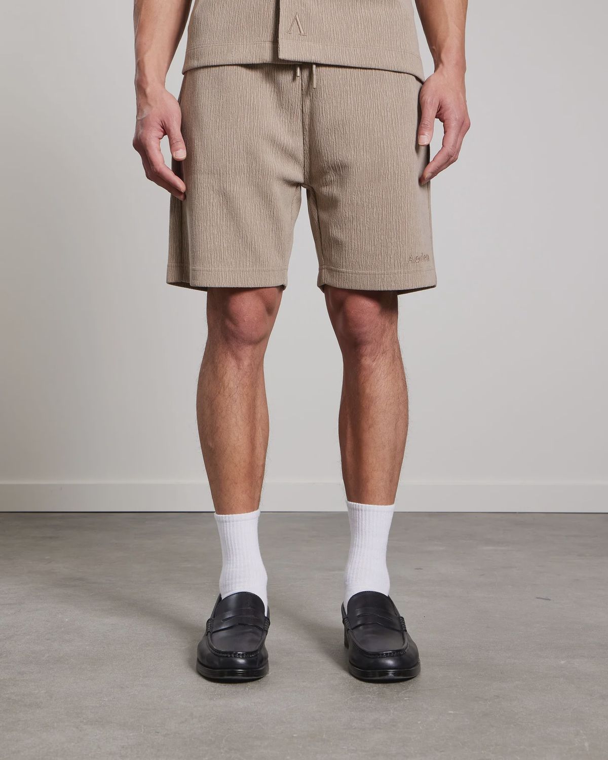 Aeden Vito Shorts | Lead Grey