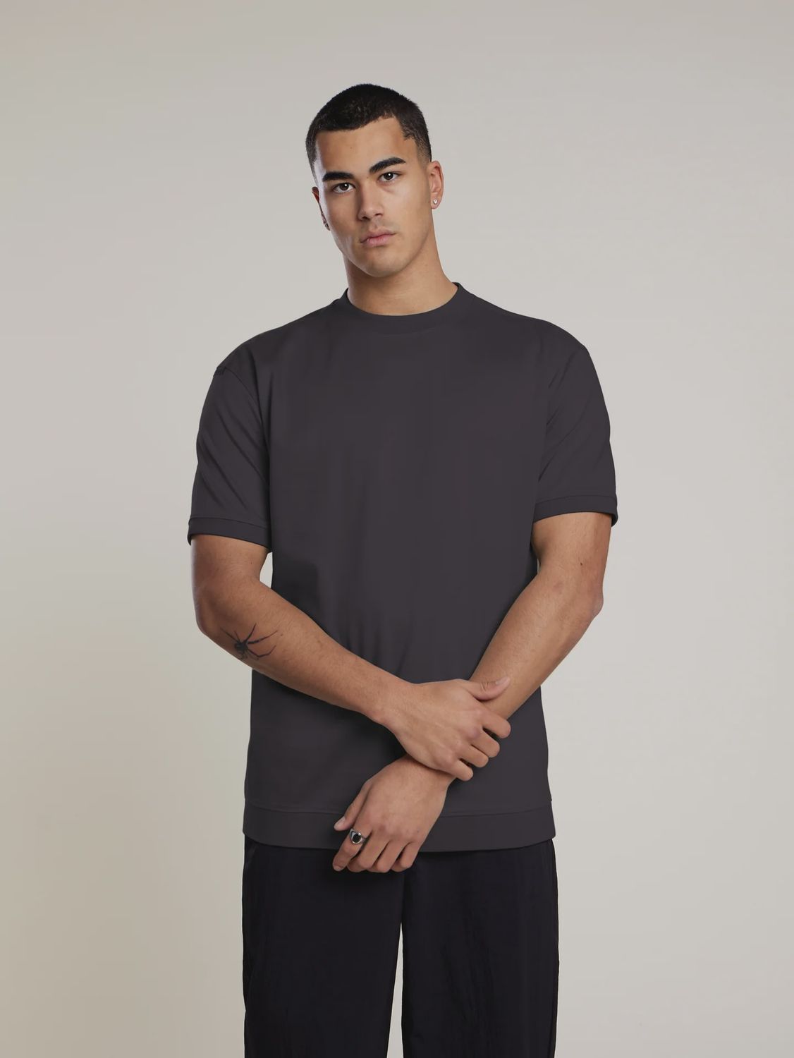 Aeden Baker Tee | Dark Shadow