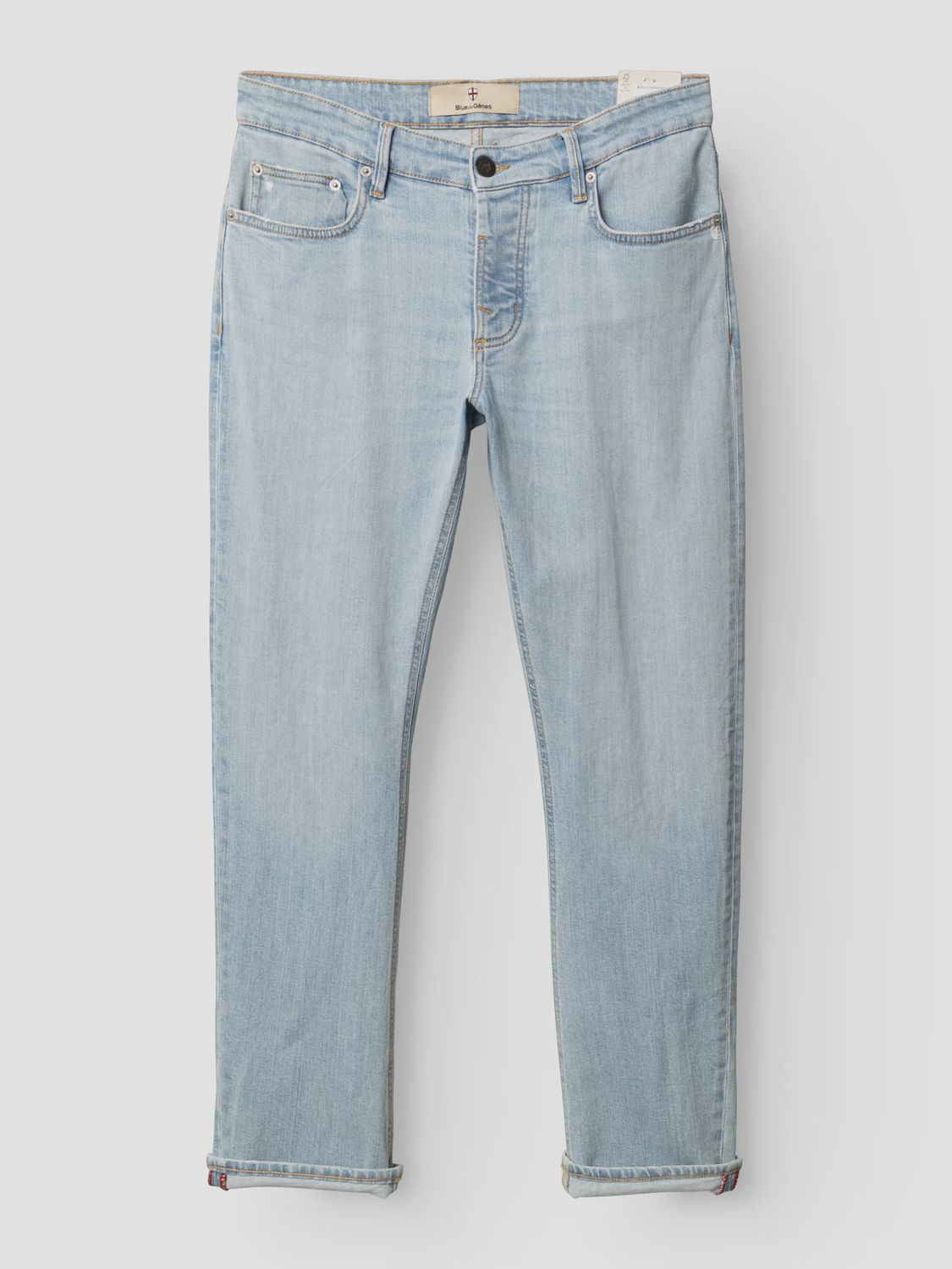 Blue de Gênes BGvinci Trueblue Jeans Mid Blue Denim