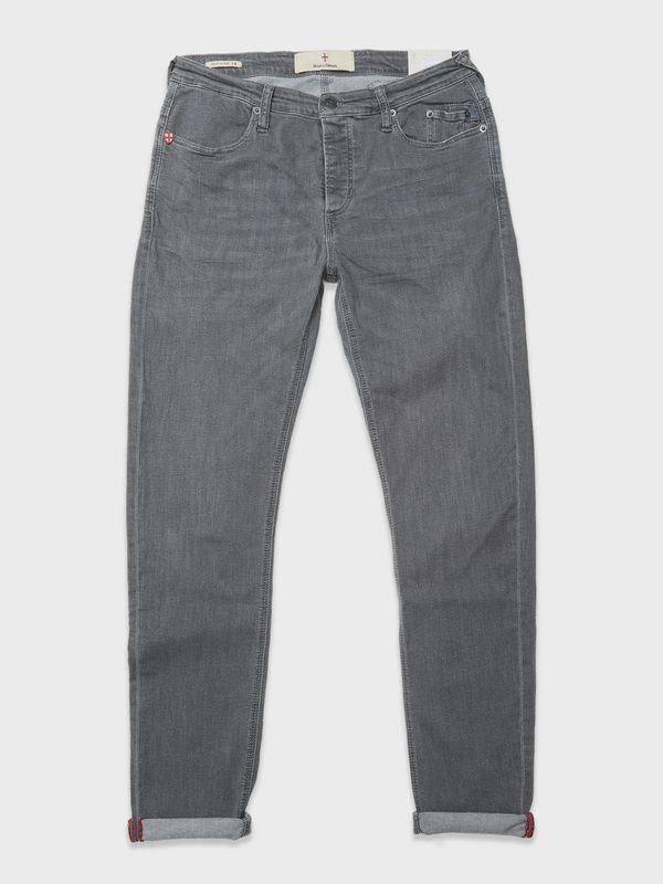 Blue de Gênes BGrepi Giulio Light V2 Jeans Grey Denim