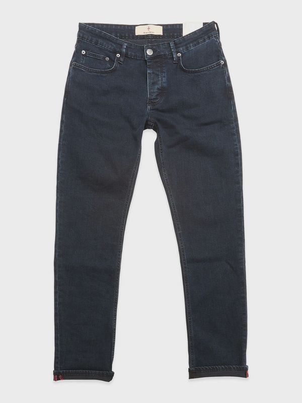 Blue de Gênes BGvinci Black OD Jeans Blue Black Denim