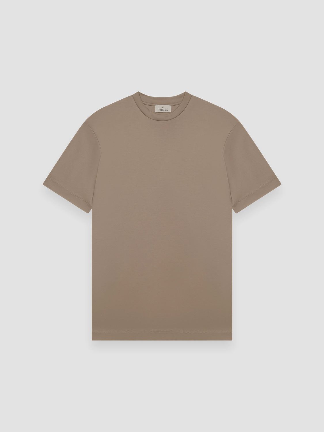 Valenza Interlock Supima T-Shirt | Loodgrijs
