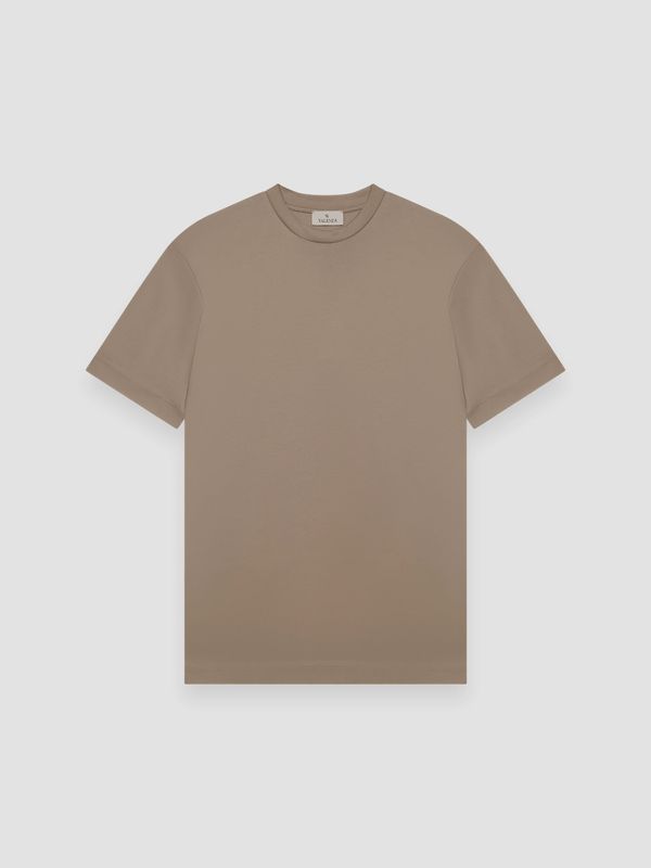 Valenza Interlock Supima T-Shirt | Loodgrijs