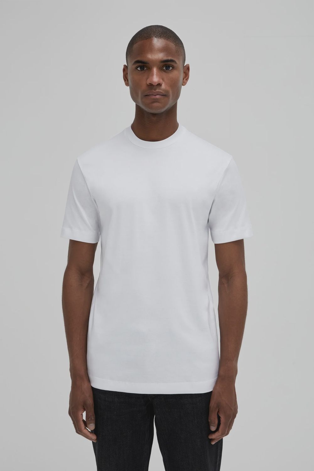 Valenza Interlock Supima T-Shirt | Wit