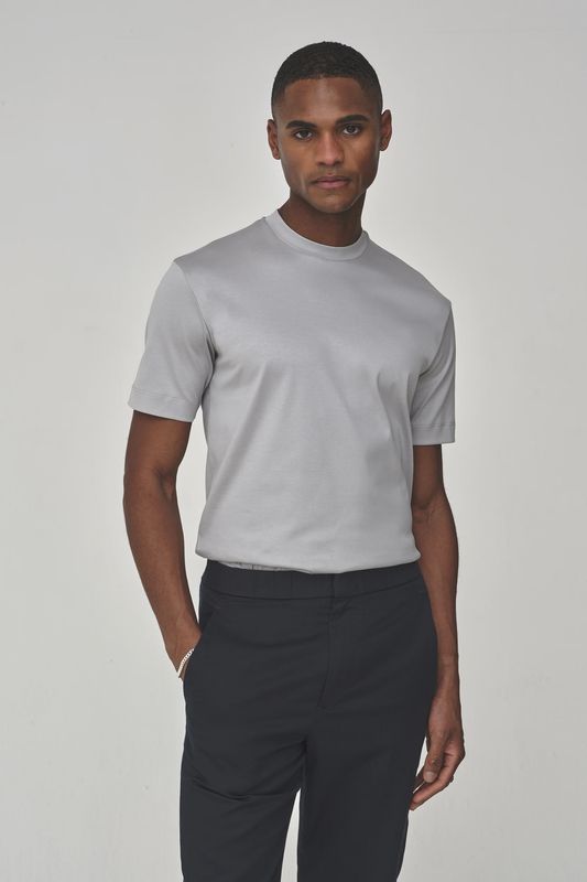 Valenza Interlock Supima T-Shirt | Marmer