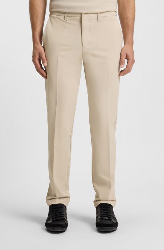 Hugo boss Technische slim-fit broek met in vier richtingen rekbare stof