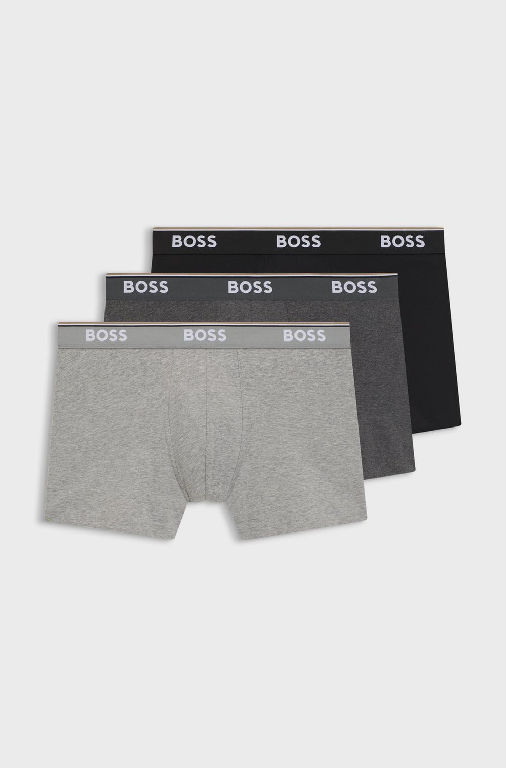 Hugo boss Set van drie boxershorts van stretchkatoen