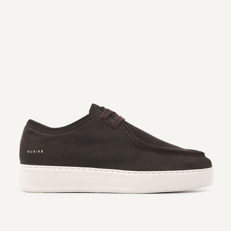 Nubikk Vick Ryan Bruine Suède Sneakers voor Heren