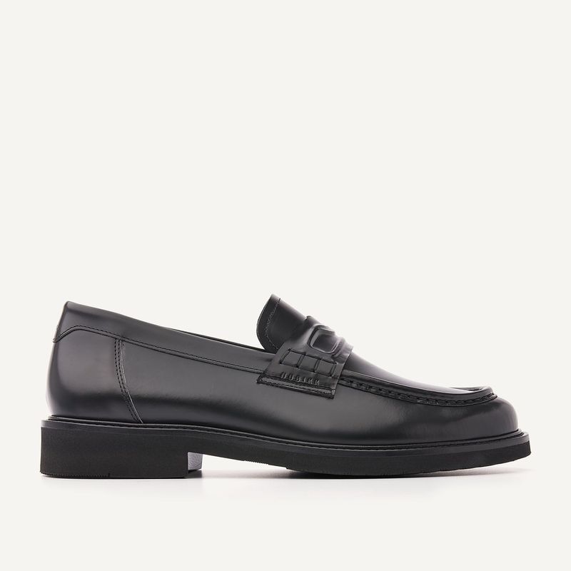 Nubikk Jones Gatsby Zwart Lakleren Loafers voor Heren