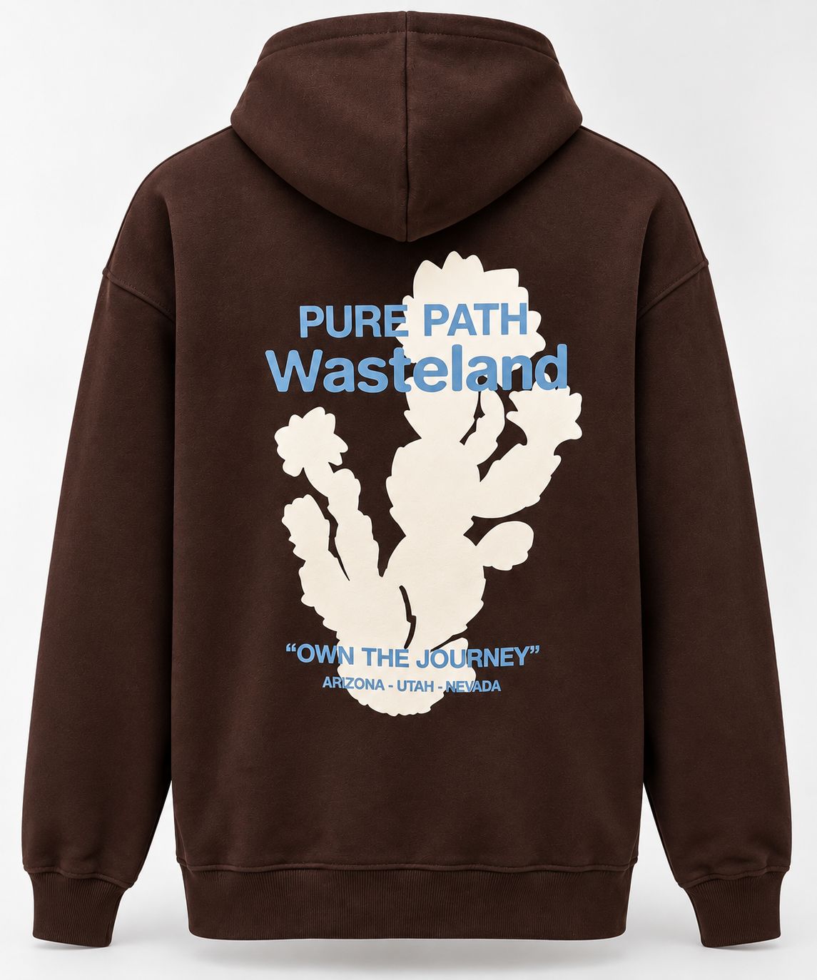 Pure path Desert Wasteland Hoodie bruin