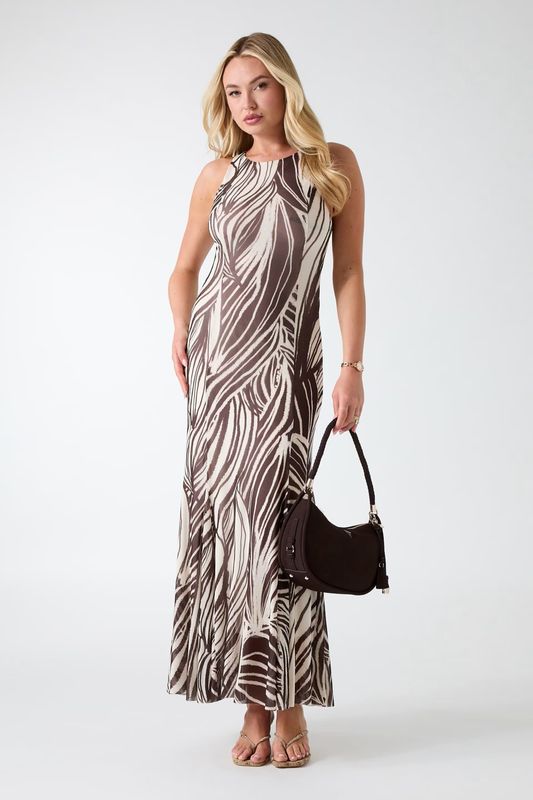 Guess Mesh maxi dress