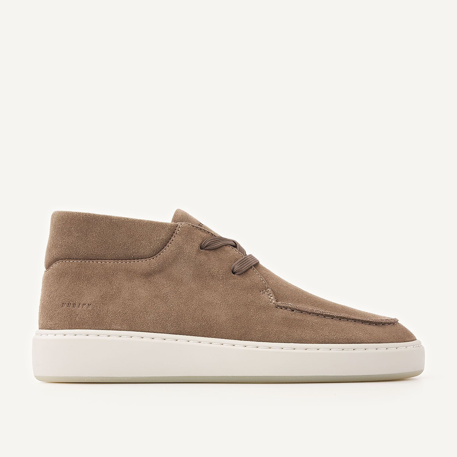 Nubikk Jiro Gio II Stone Suède Loafer voor Heren