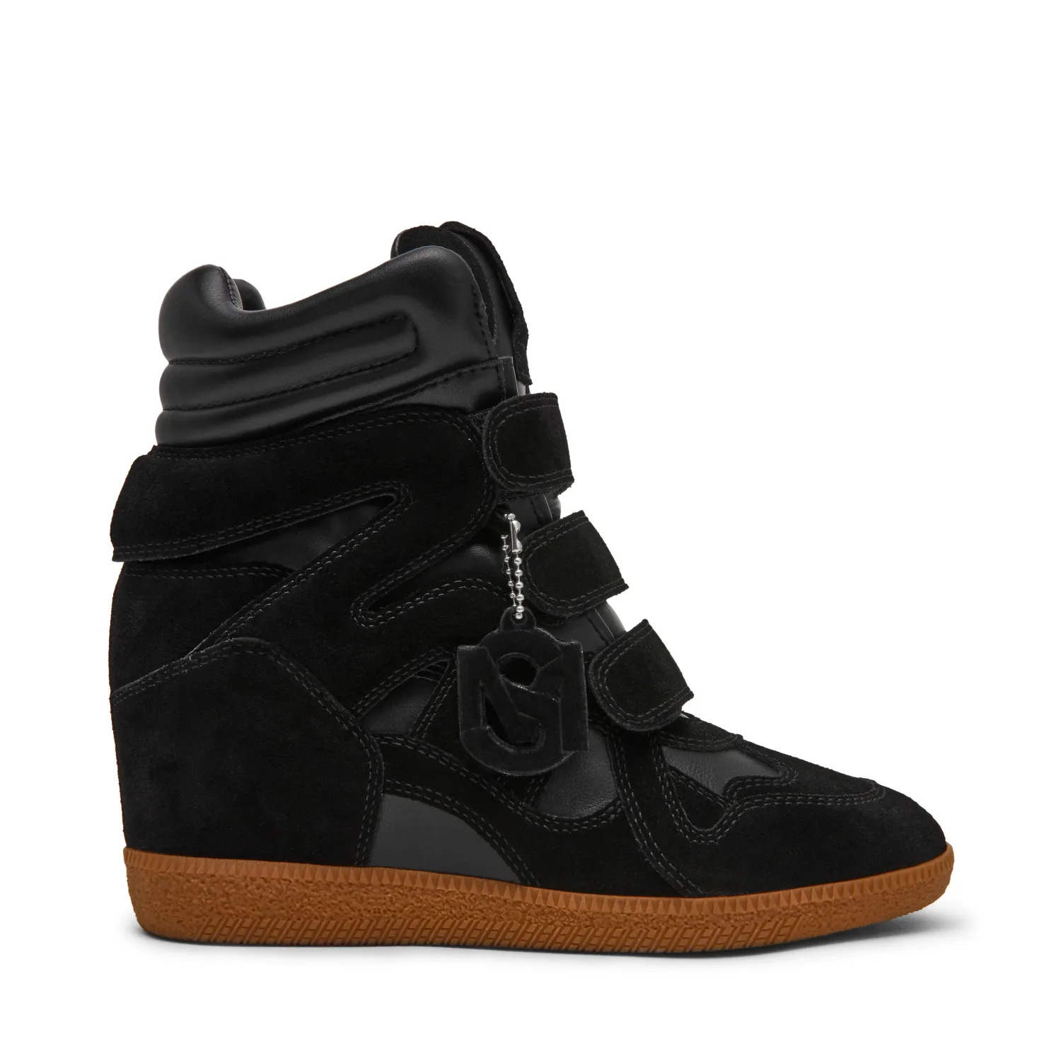 Steve Madden Mavis Sneaker Black Suede