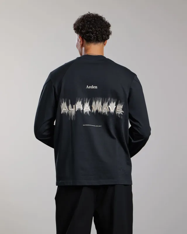 Aeden Rynx Long-Sleeve Tee | Black