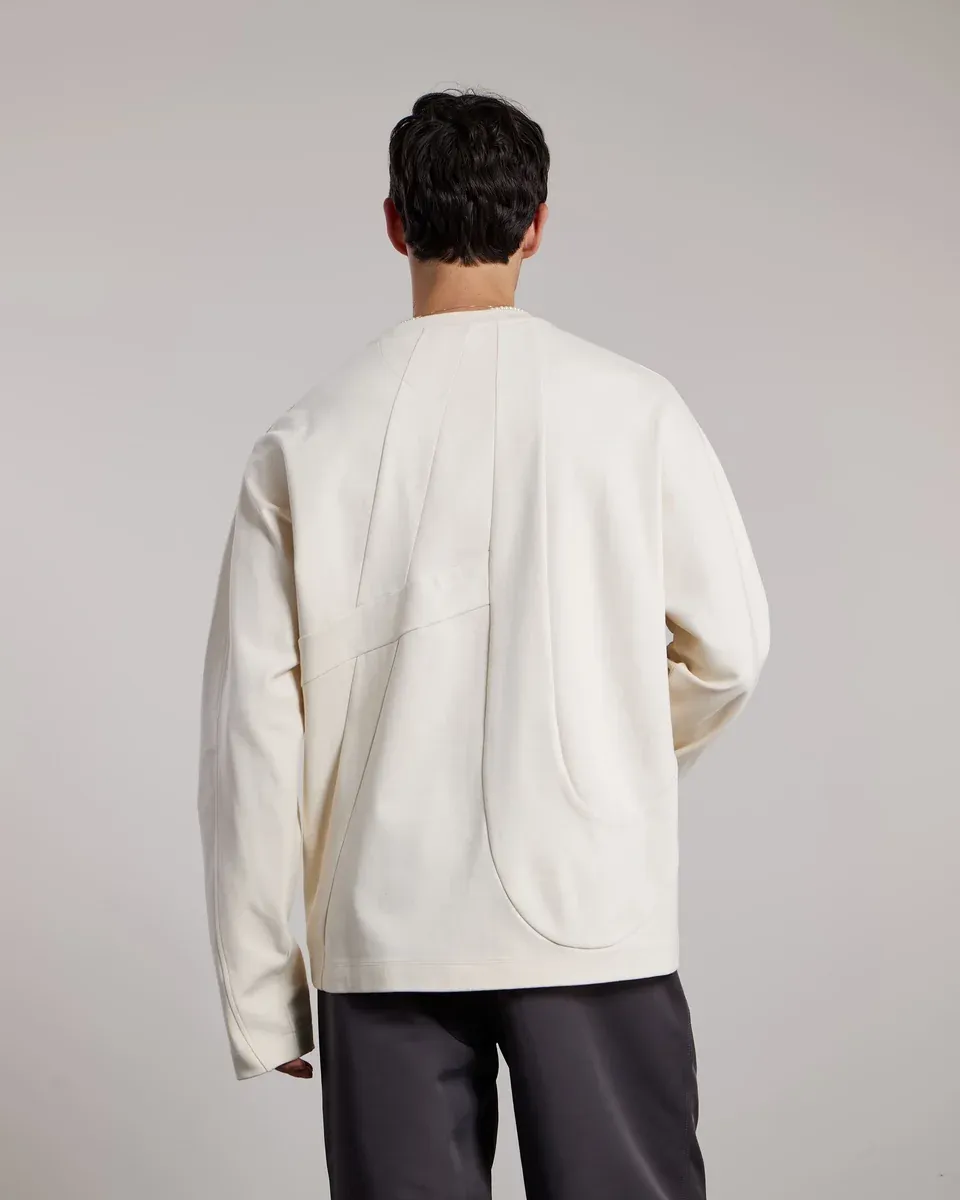 Aeden Solon Long-Sleeve Tee | White Cap Grey