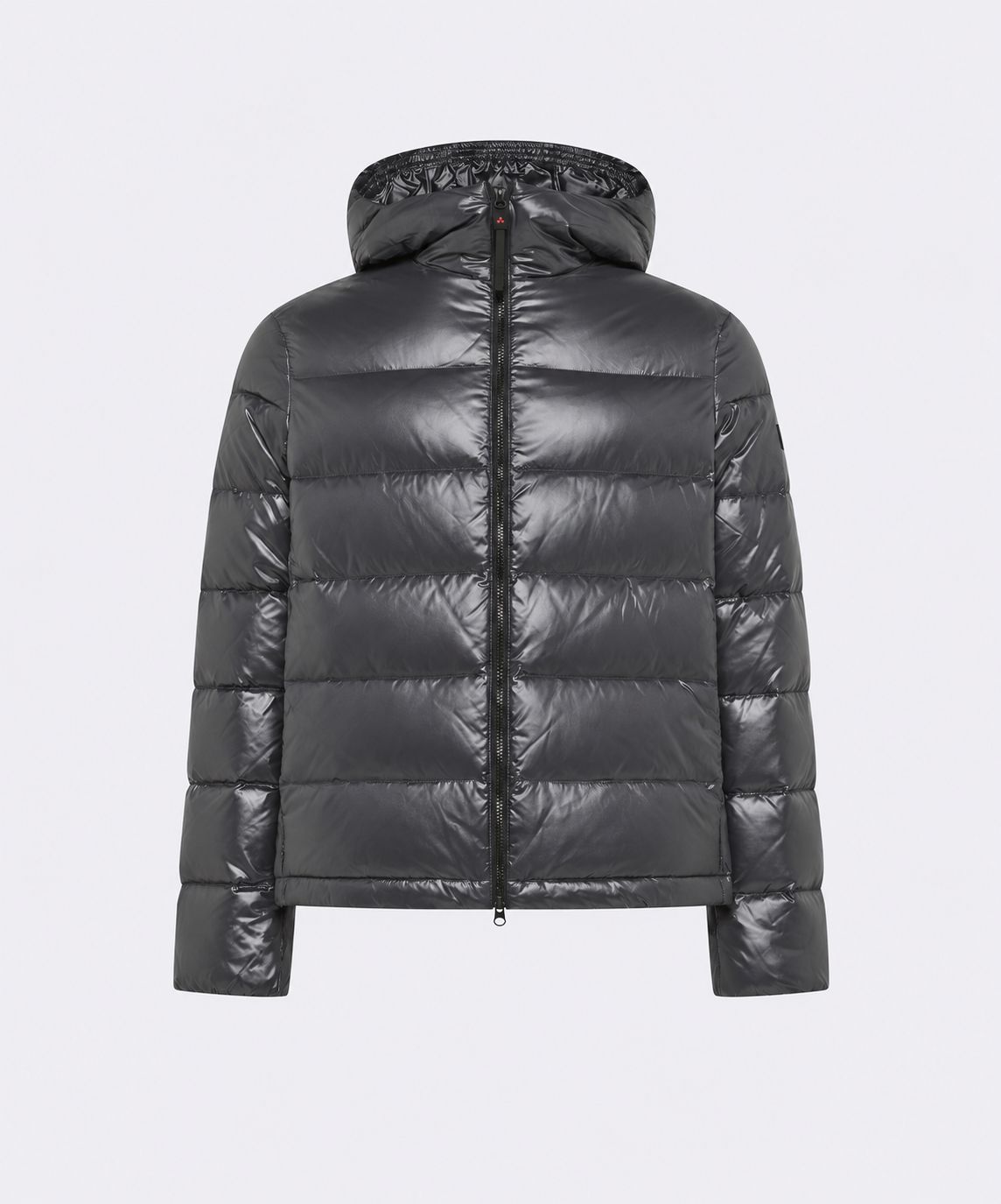 Peuterey HONOVA LKS GRS LINEAR 05 – Antraciet donsjas met capuchon