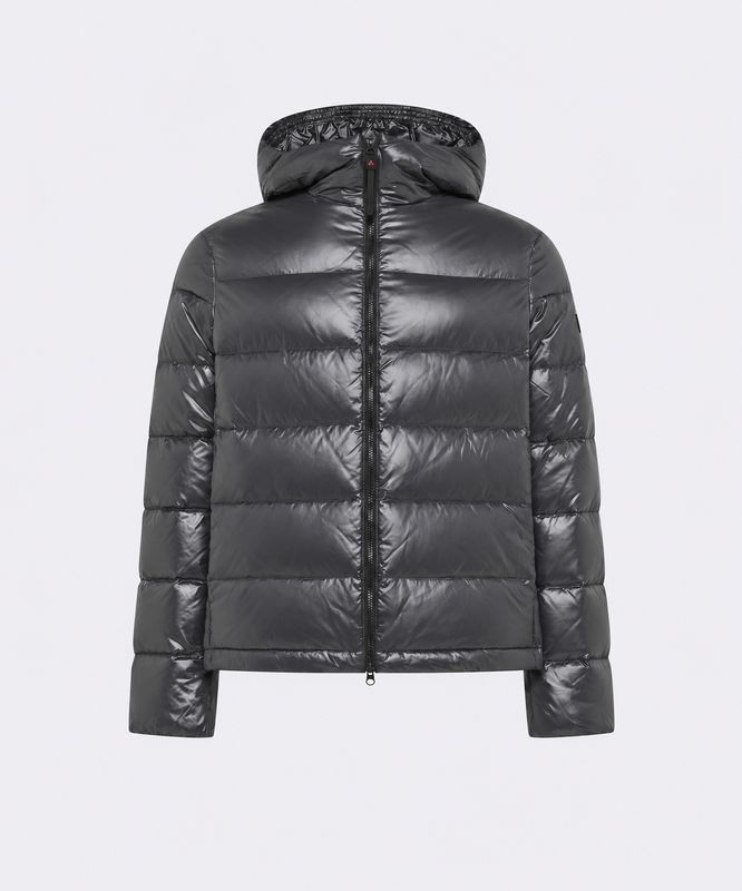 Peuterey HONOVA LKS GRS LINEAR 05 – Antraciet donsjas met capuchon