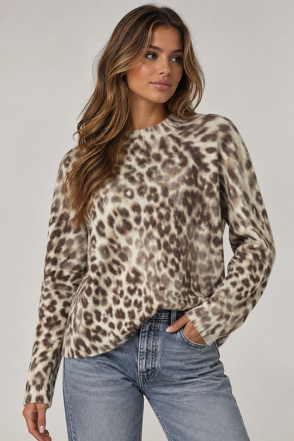 Guess  Luipaardprint Trui