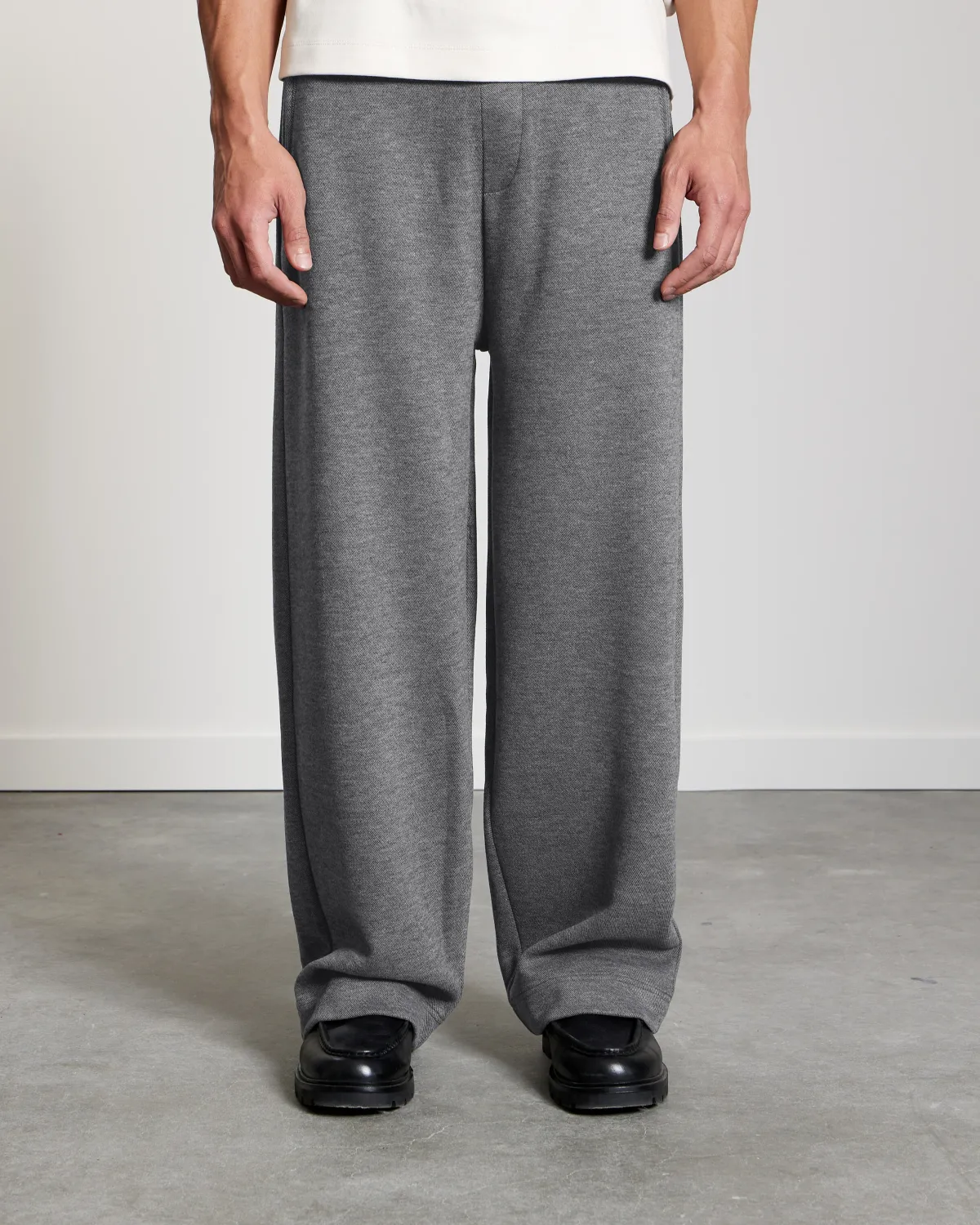 Aeden Musk Pants | Dark Grey Melange