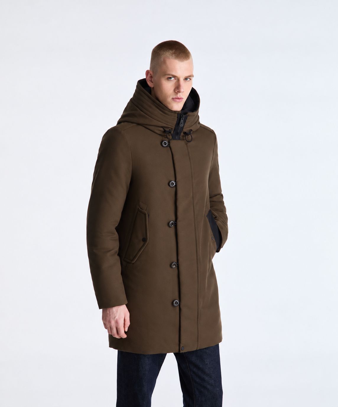 Peuterey KASA KI 05  parka met capuchon bruin