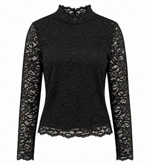 GUESS Kanten Top – Zwart
