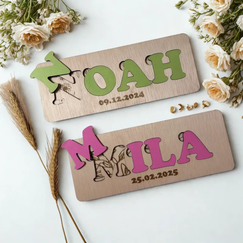 Naam & Geboorte Puzzel