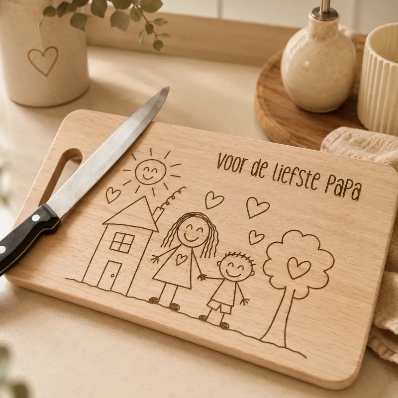 Plank met Tekening