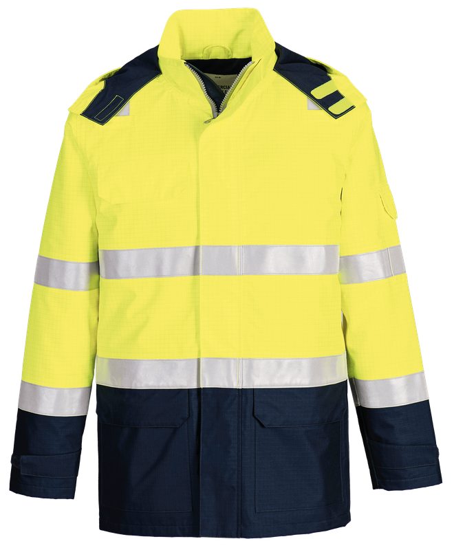 R605 - leichte Warnschutz Jacke Lichtbogen Schutz