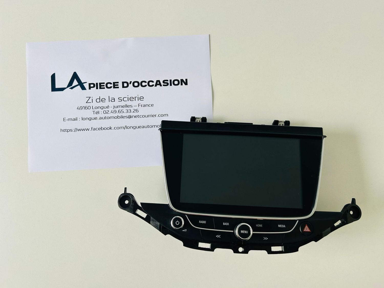 ECRAN AUTO RADIO OPEL ASTRA