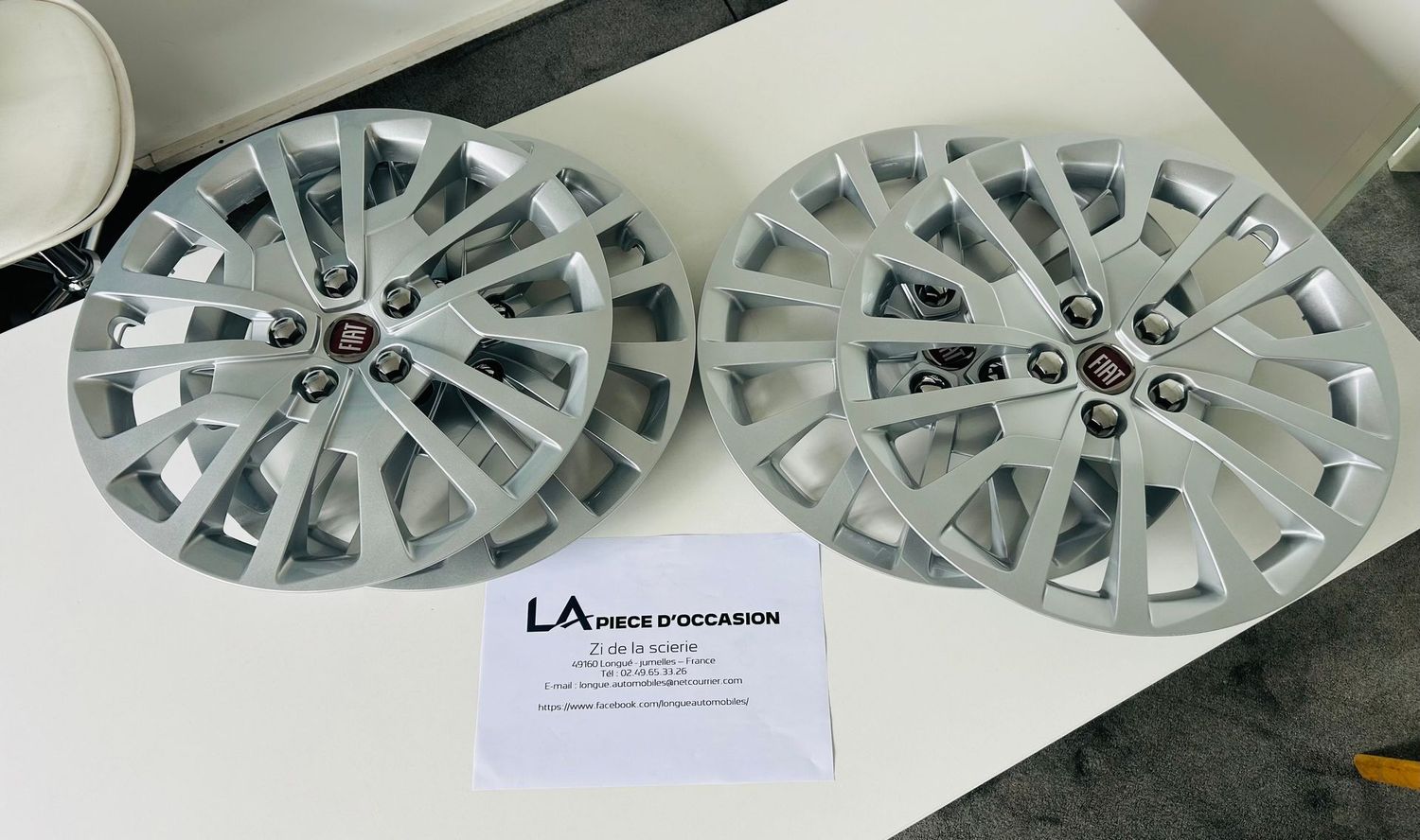 ENJOLIVEUR FIAT SCUDO  - 15'' POUCES
