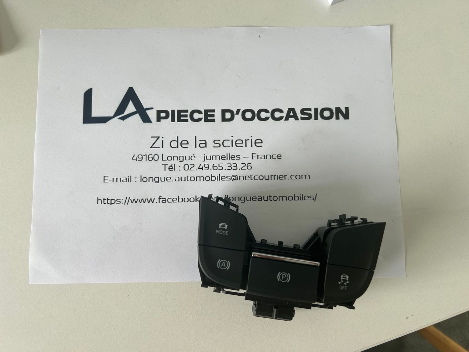 INTERUPTEUR POUR SKODA KODIAQ REF: 566927225B