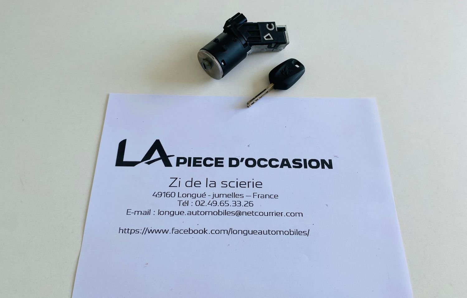 COMMUTATEUR D'ALLUMAGE AVEC CLES  POUR PEUGEOT EXPERT - 36454600