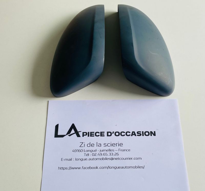 COQUES DE RETROVISEUR DROITE ET GAUCHE POUR PEUGEOT 308 - 12953130 DROIT + 12953120 GAUCHE