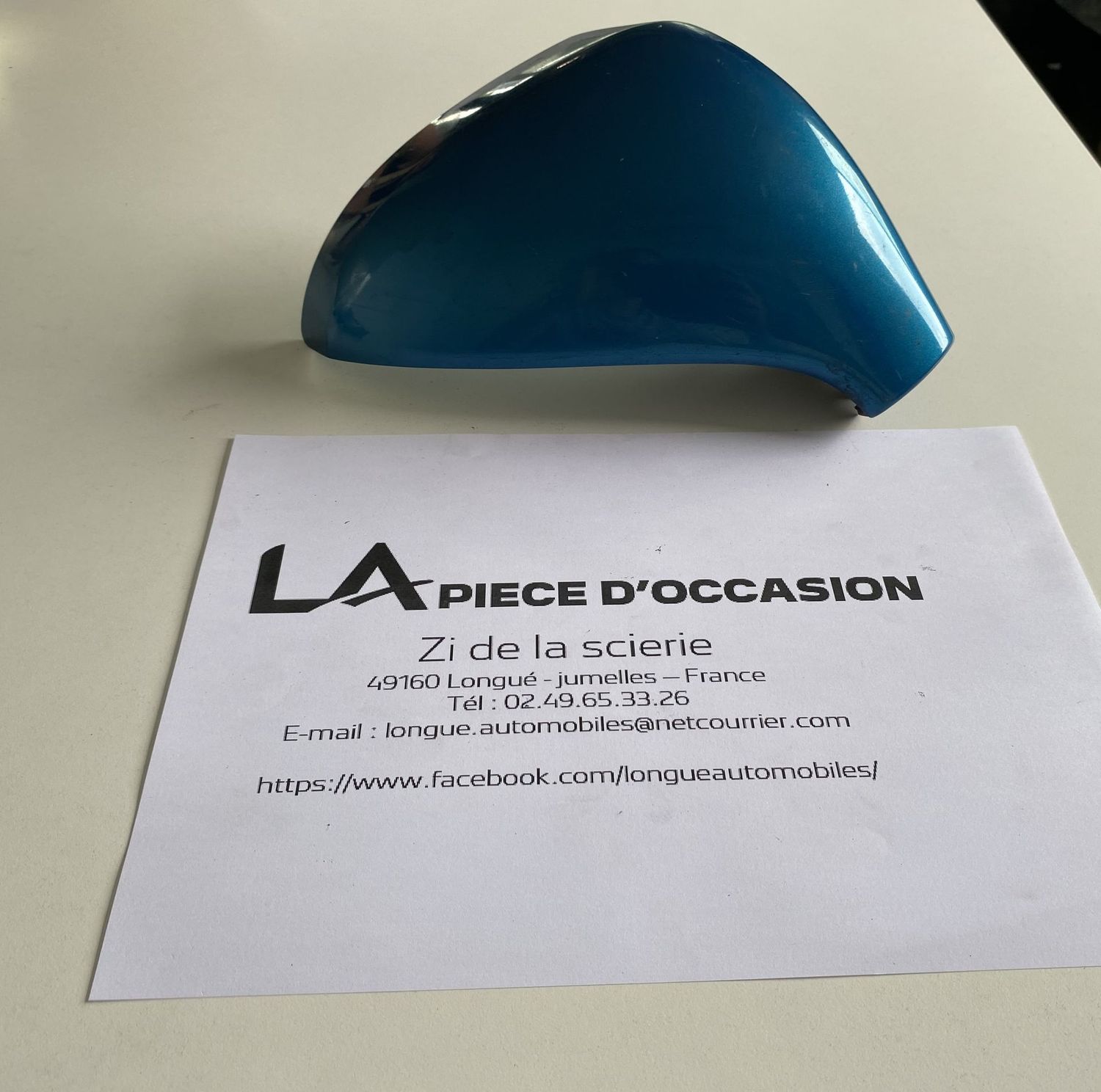 COQUE DE RETRO DROIT SEUL POUR  PEUGEOT 207 - 968019493U