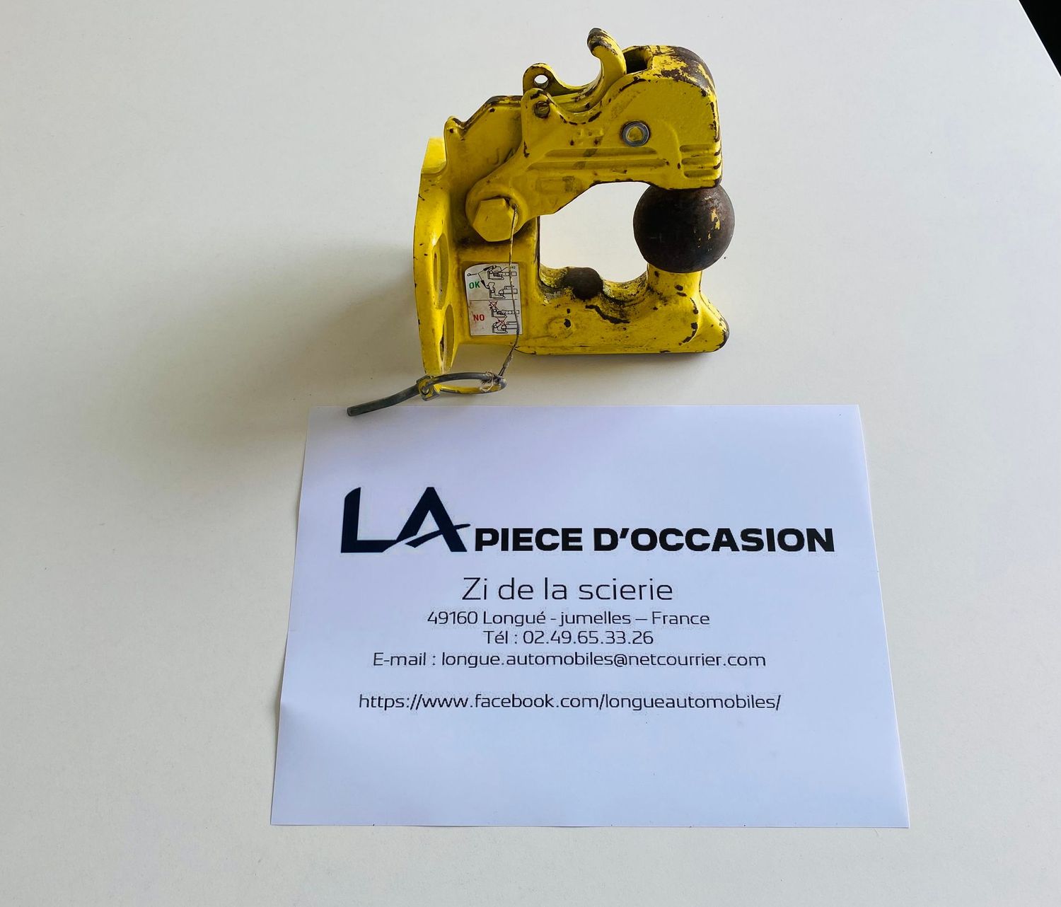 ATTELAGE (boule de remorquage) RENAULT MASTER 2 PHASE 2 - 17430102