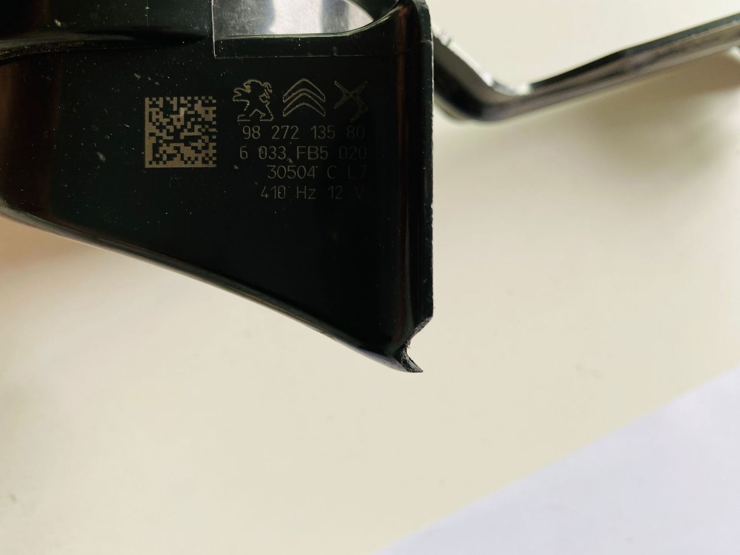 SIGNAL SONORE PEUGEOT 2008 II - 9827213580