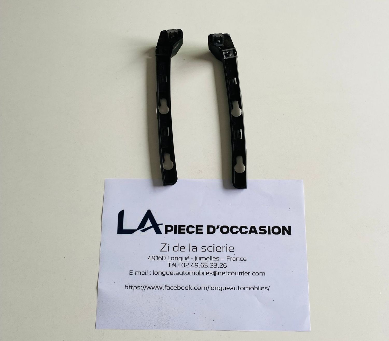 SUPPORT DE PARE CHOCS ARRIERE PEUGEOT 308  DROITE ET GAUCHE - 9800996680   9800997280