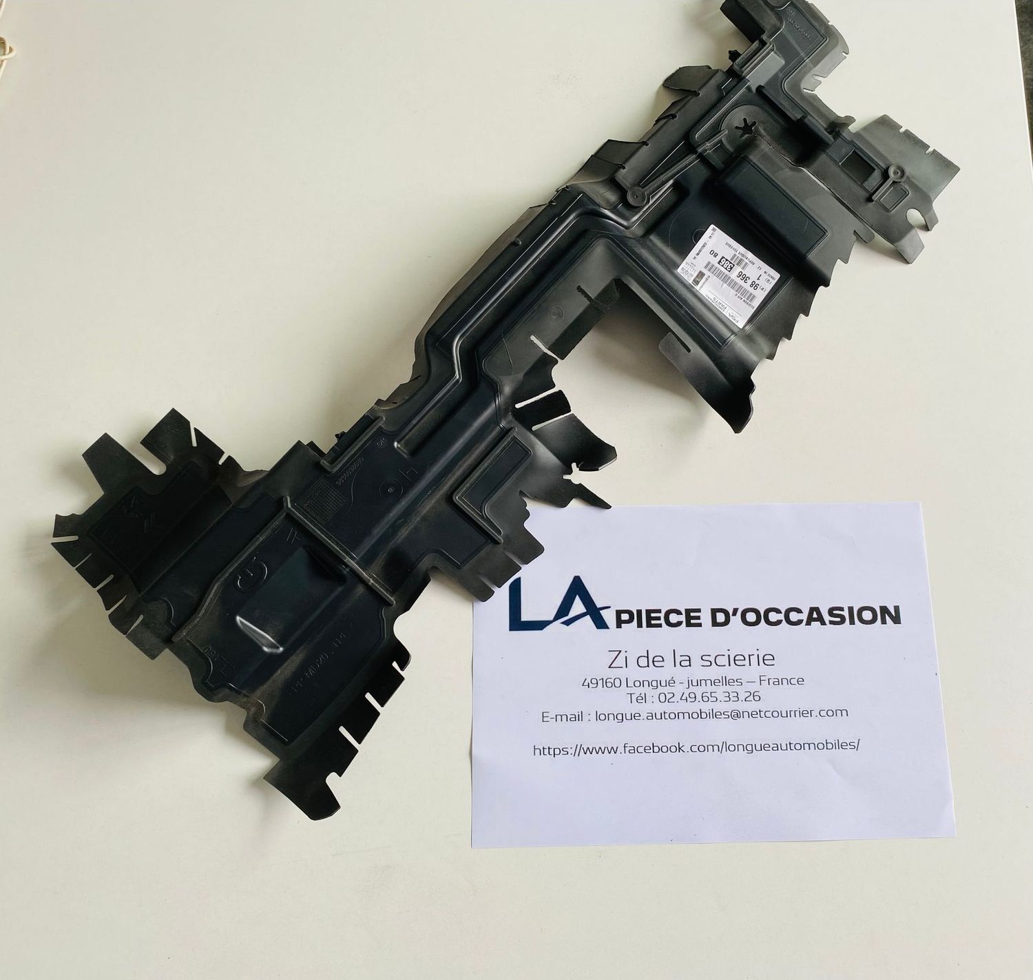 DEFLECTEUR D'AIR DE REFROIDISSEMENT PEUGEOT 3008 II - 9836638680