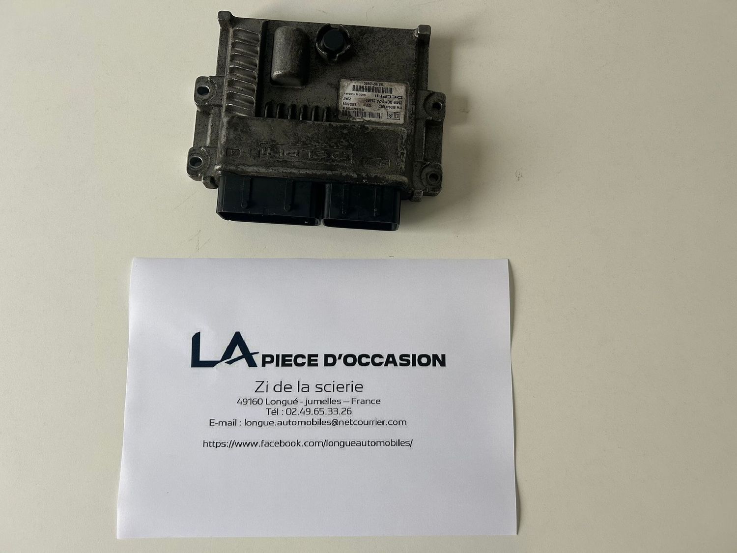 CALCULATEUR MOTEUR ECU PEUGEOT EXPERT/ CITROEN JUMPY - 9809447980