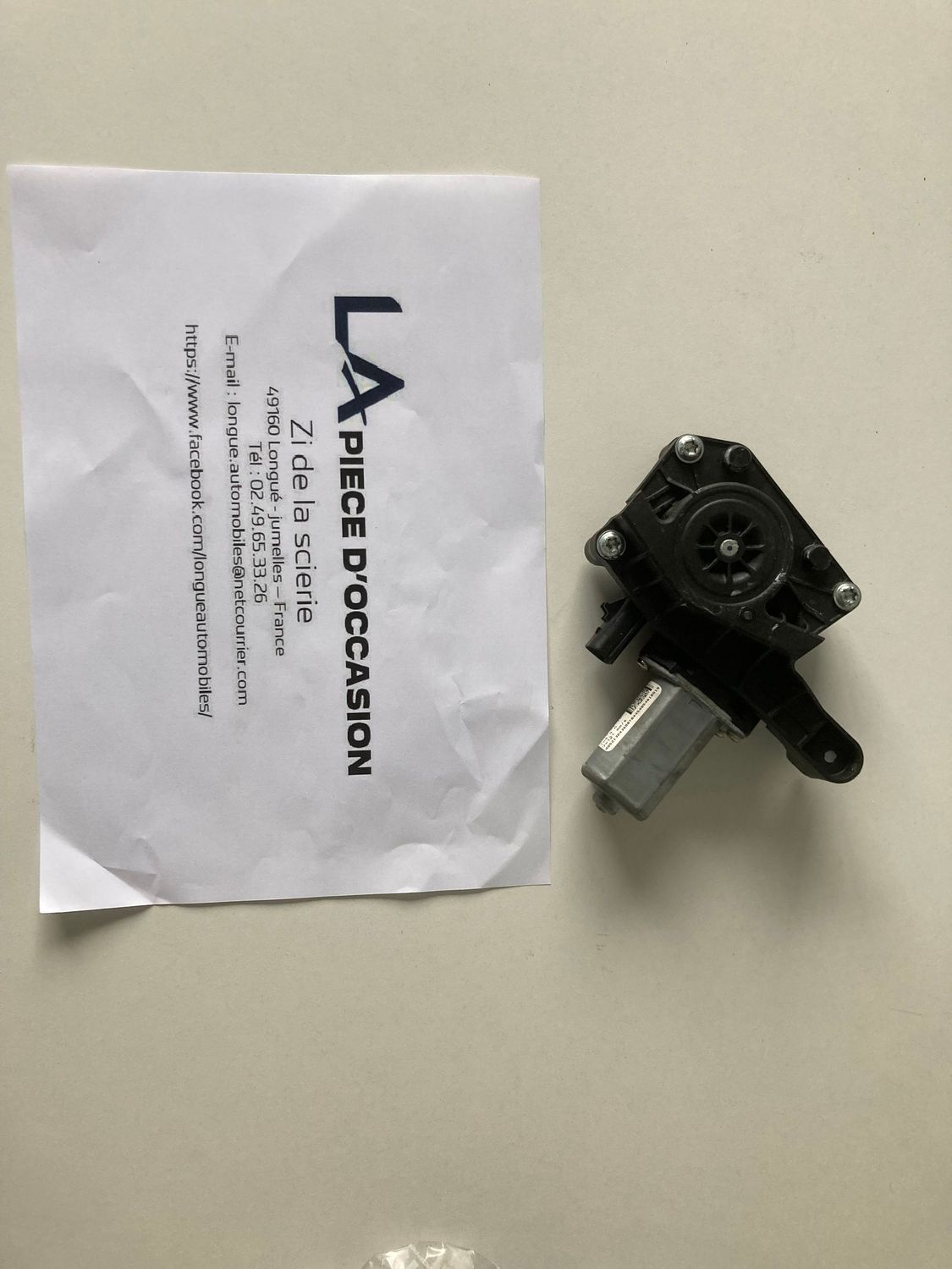 MOTEUR LEVE VITRE FIAT - 52130436