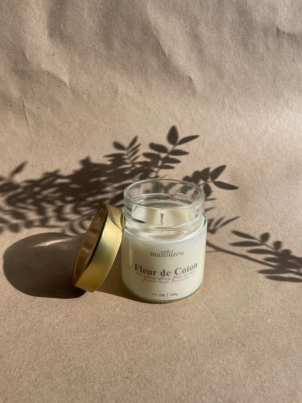 Bougie Fleur de Coton 150g
