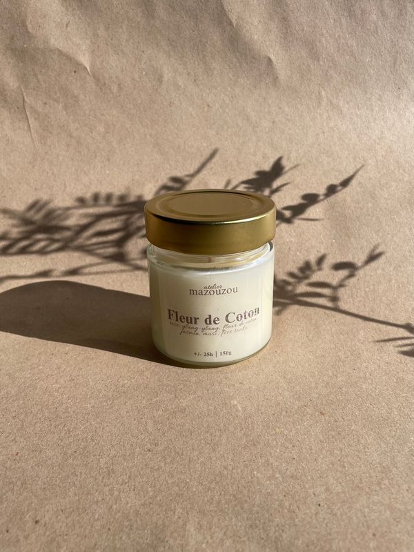 Bougie Fleur de Coton 150g
