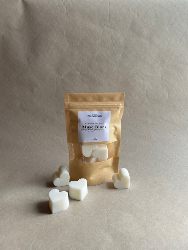 Fondants Parfumés Musc Blanc par 4